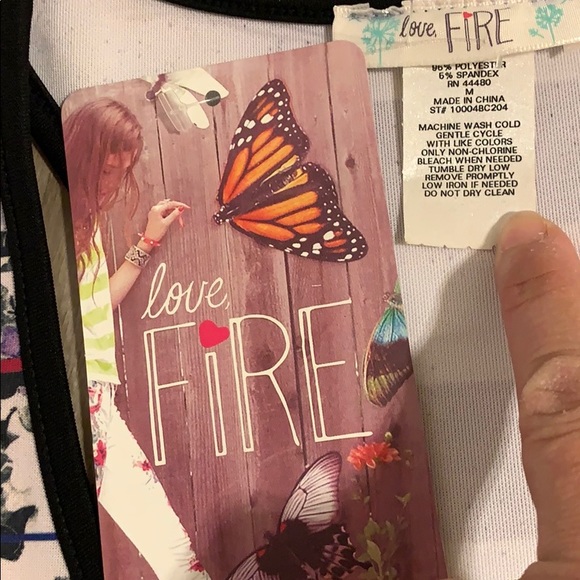 LOVE, FIRE Women’s BodyCon Fitted Mini Dress Size M NWT - Picture 4 of 8